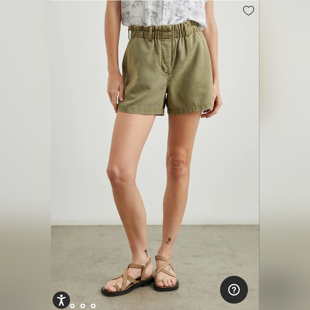 Rails Monte Shorts in Canteen - Size Medium Brown Tan Green